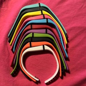 Fit bit bands. Set of 11 colors